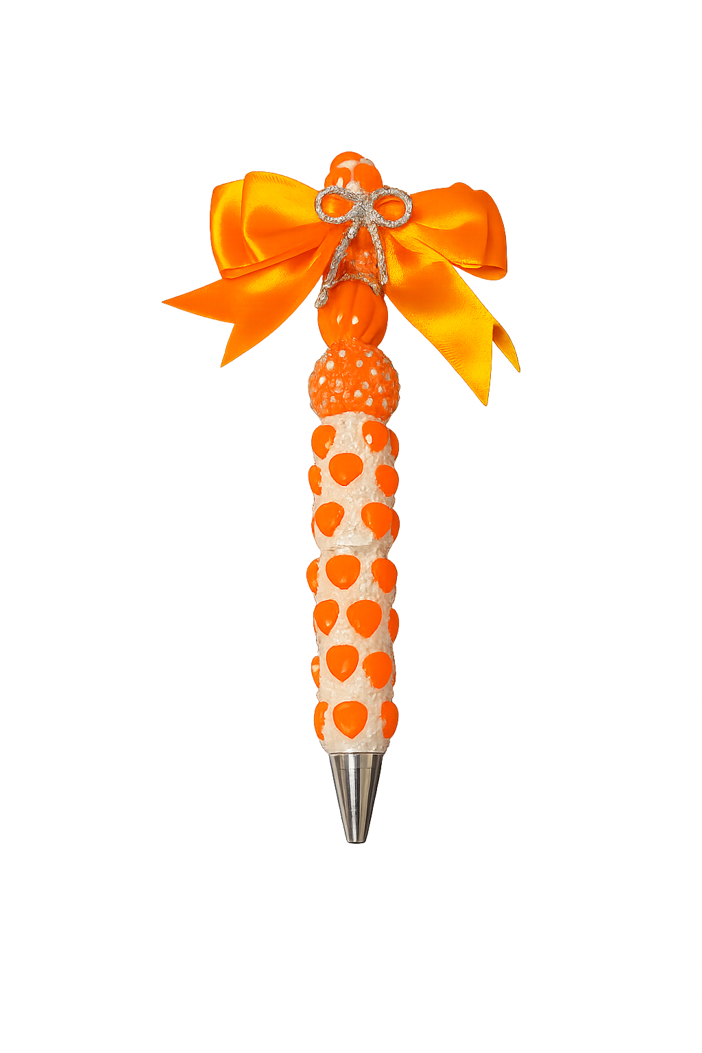 Orange bow