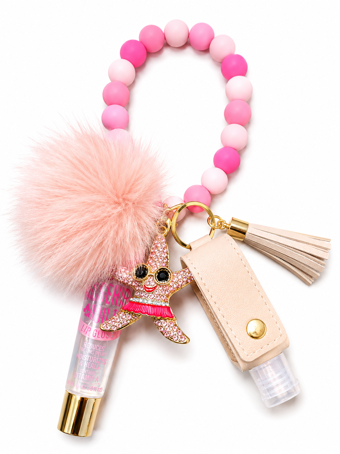 Wristlet keychain