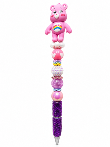 Pink care bear