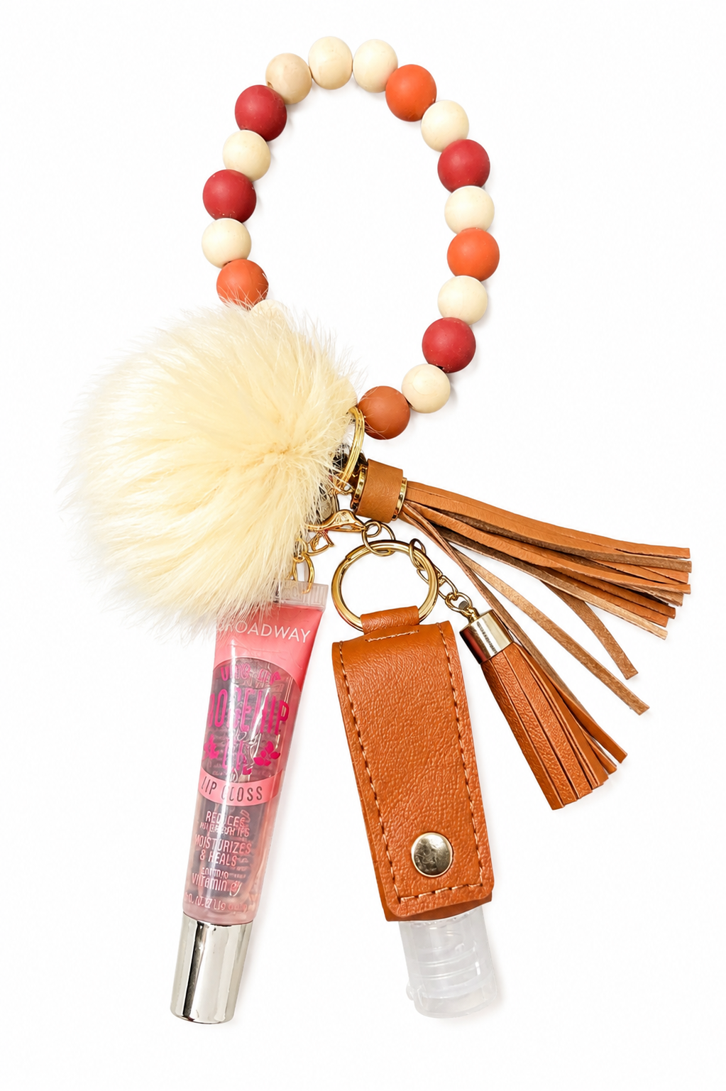 Wristlet keychain